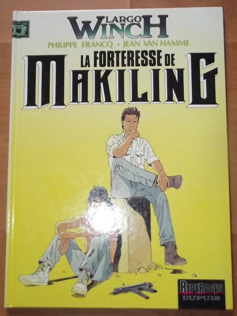 Largo WINCH - 7. La forteresse de Makiling EO/1996, Eén stripboek, Ophalen of Verzenden, Zo goed als nieuw, Francq - Van Hamme