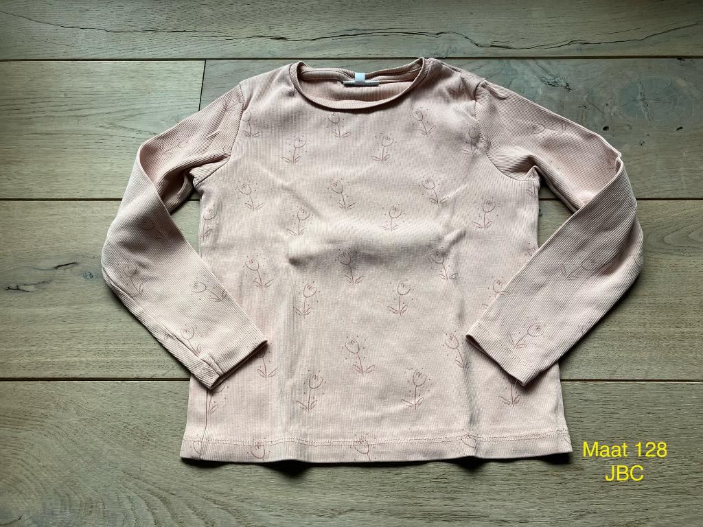 Longsleeve - JBC - Maat 128, Kinderen en Baby's, Kinderkleding | Maat 128, Gebruikt, Meisje, Ophalen of Verzenden, Shirt of Longsleeve