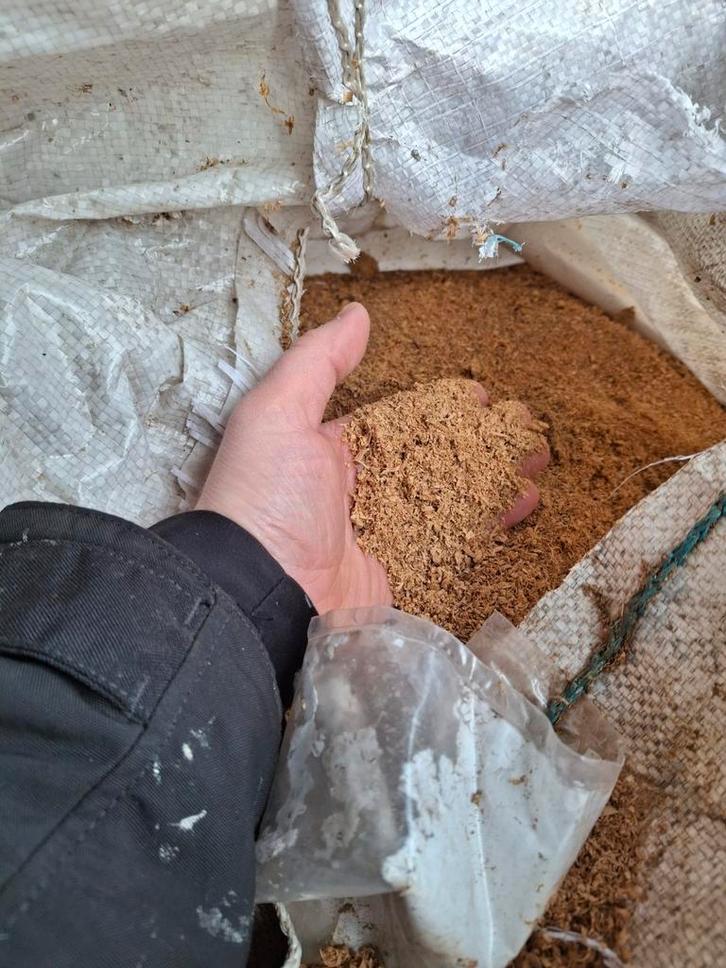 Big bags Eiken zaagsel, Dieren en Toebehoren, Dierenvoeding, Ophalen