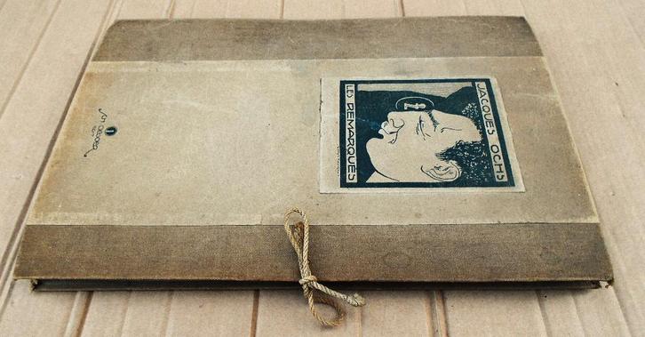 Jacques Ochs (1883-1971) - 1909/1910 - Les Remarques 1, Antiek en Kunst, Kunst | Litho's en Zeefdrukken, Ophalen of Verzenden