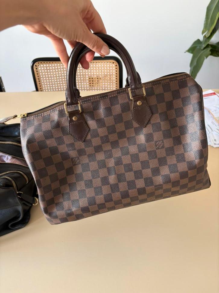Louis Vuitton Speedy 30 – Damier Ebene, Bijoux, Sacs & Beauté, Sacs | Sacs de voyage & Petits Sacs de voyage, Utilisé, Enlèvement ou Envoi
