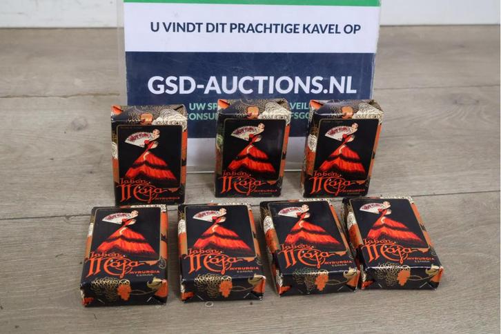 Set van 7 Stuks Vintage Maja Zeep van Myrurgia, Antiek en Kunst, Curiosa en Brocante