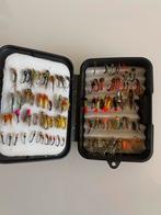 Doos met 110 nimfen, Watersport en Boten, Hengelsport | Vliegvissen, Ophalen of Verzenden, Zo goed als nieuw