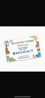 Vide maison, Maison & Meubles, Enlèvement ou Envoi