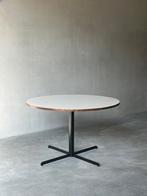 Vintage Mid Century Scandinavische ronde tafel, Enlèvement, Comme neuf
