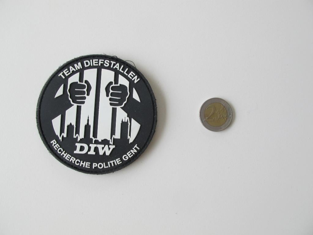 patch politie rijkswacht gendarmerie gent recherche, Verzamelen, Ophalen of Verzenden, Rijkswacht, Embleem of Badge