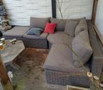 Loungeset wicker, Tuin en Terras, Tuinsets en Loungesets, Ophalen, Zo goed als nieuw, Wicker, Loungeset
