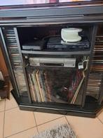 Hoekkast voor tv, modem, cd-speler en schijven, Ophalen, Kunststof, Gebruikt, 75 cm of meer