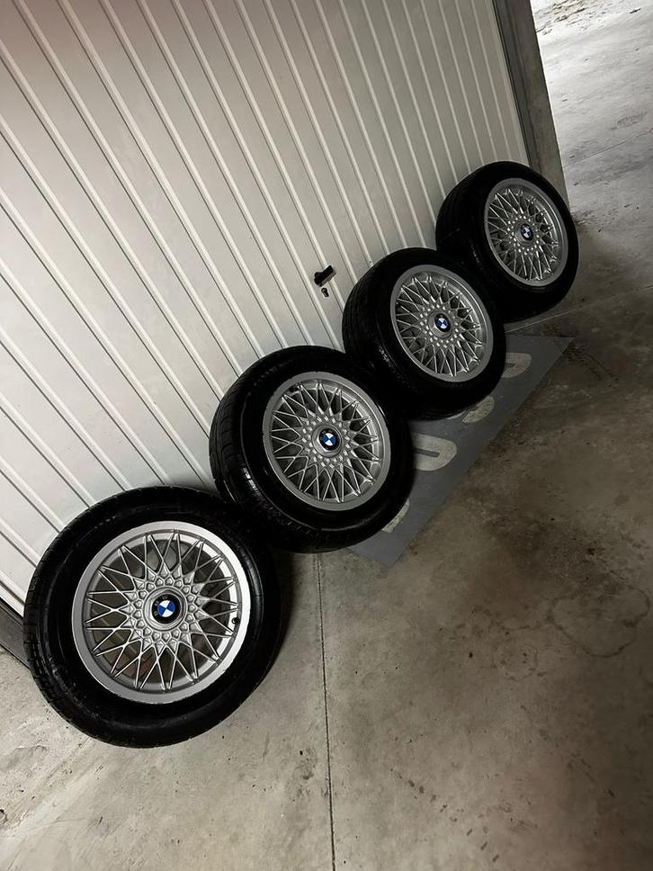 4 BMW M3 E30 16 inch BBS ET 27 velgen, Auto-onderdelen, Banden en Velgen, Band(en), 16 inch, Ophalen of Verzenden
