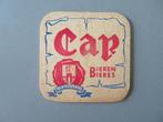 oud bierviltje CAP bieren Merchtem, Enlèvement ou Envoi, Comme neuf, Sous-bock, Autres marques