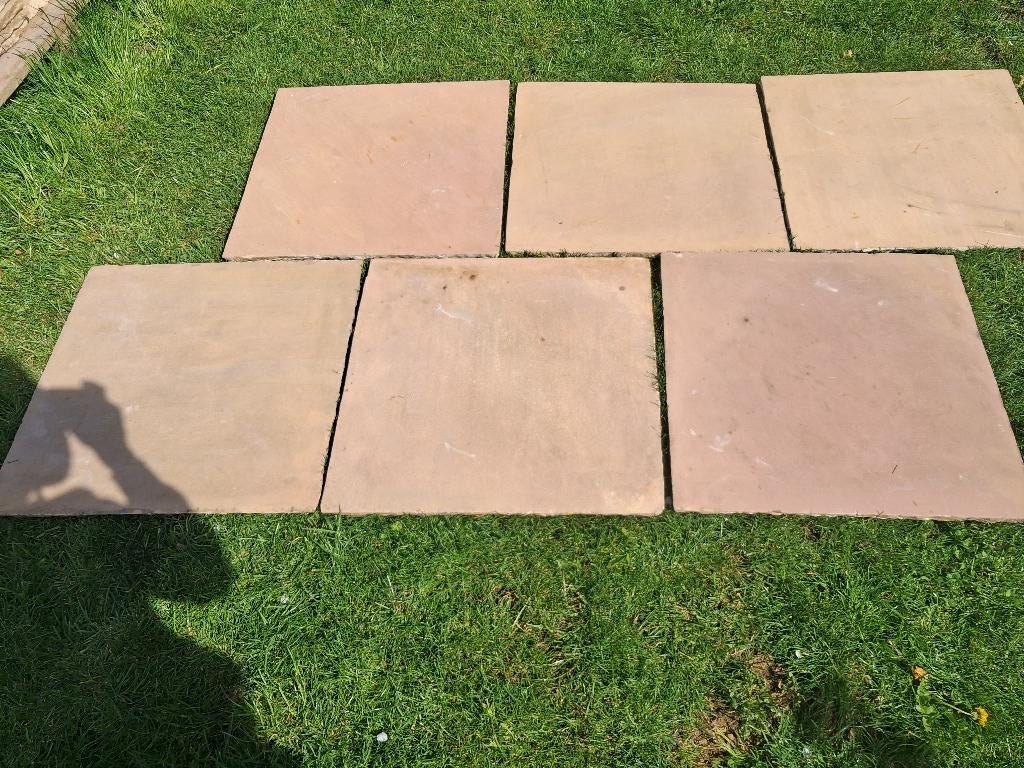 Terrastegels, Jardin & Terrasse, Pavé & Dalles, Enlèvement, Pierre naturelle, 10 m²² ou plus, Tuiles de terrasse