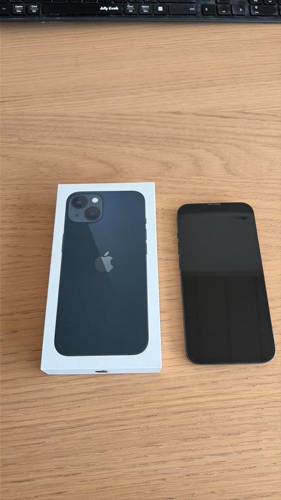 Apple iPhone 13 128 Go Midnight, Télécoms, Téléphonie mobile | Apple iPhone, Comme neuf, 128 GB, Sans abonnement, Sans simlock