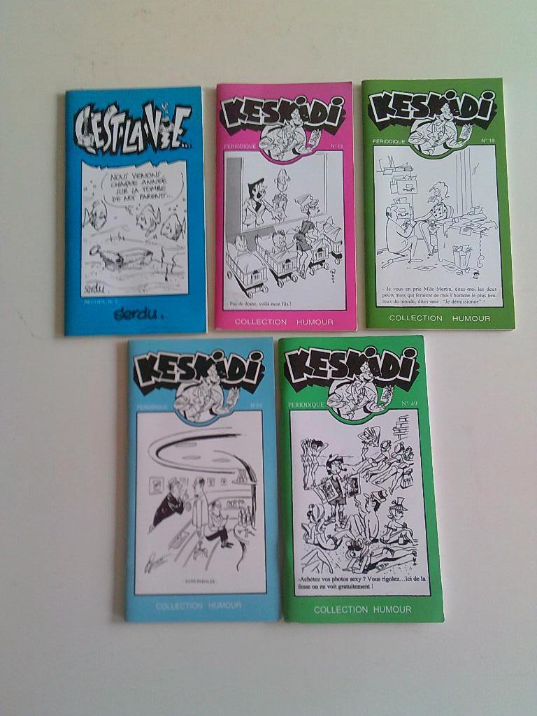 5 livres cartoon Collection humour 2007, Boeken, Humor, Ophalen of Verzenden