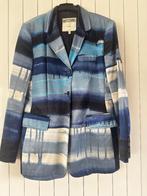 moschino vest, Blauw, Jasje, Moschino jeans, Gedragen