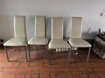4 keuken stoelen, Maison & Meubles, Chaises, Autres couleurs, Enlèvement, Utilisé, Métal