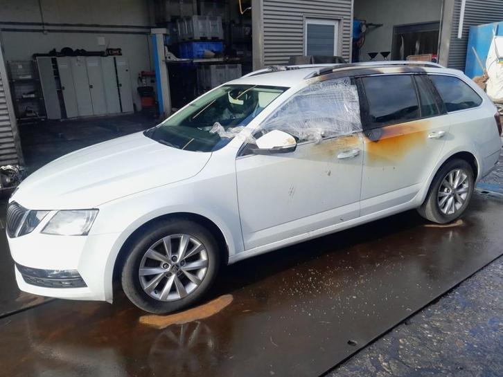 PORTIER LINKS VOOR Skoda Octavia Combi (5EAC) (5E0831051B), Auto-onderdelen, Carrosserie, Deur, Skoda, Voor, Links, Gebruikt