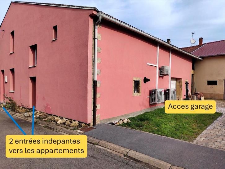 maison dont 4 appartement + 1garage automatisé, Immo, Maisons à vendre, Province de Luxembourg, Jusqu'à 200 m², Maison individuelle