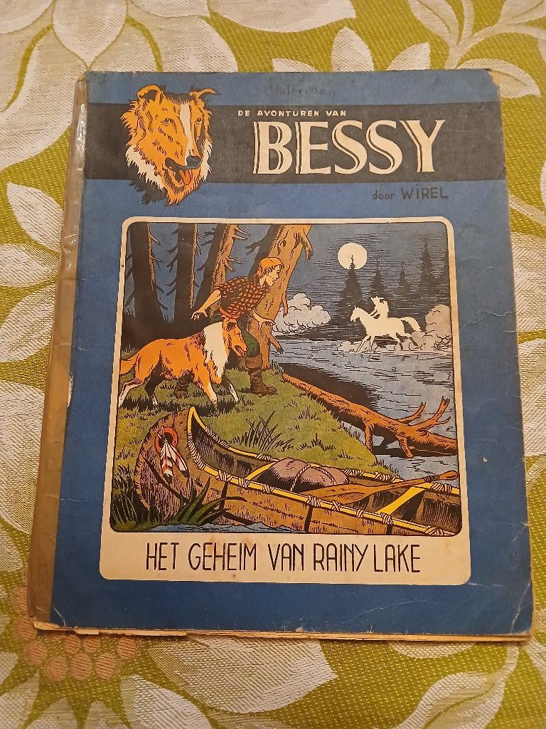 Bessy nr 1 : het geheim van rainy lake ( 2e druk ), Gelezen, Wirel (Vandersteen/Verschuere), Eén stripboek, Ophalen of Verzenden