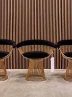Knoll Warren Platner Chair - Cashmere zwart met goud, Enlèvement ou Envoi