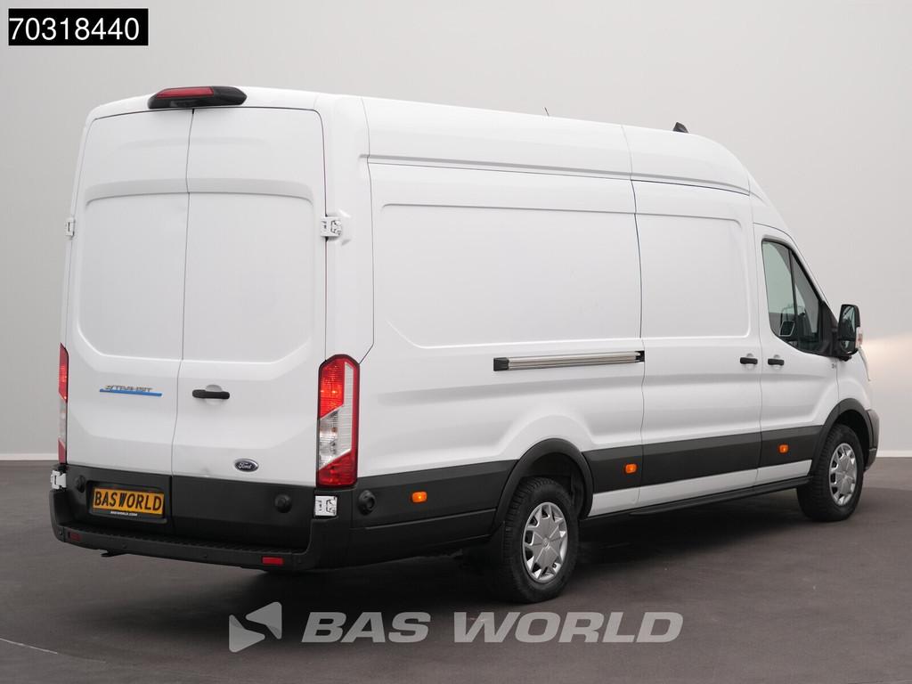 Ford e-Transit 184pk Elektrisch 68kWh 317km WLTP L4H3 Hoog D, Automaat, Stof, Gebruikt, 2675 kg