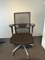 Ergonomische bureaustoel Donati – zwart, Comme neuf, Enlèvement, Chaise de bureau, Ergonomique