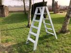 Alu trapladder solide, Ophalen, Zo goed als nieuw, Ladder, Opvouwbaar of Inschuifbaar