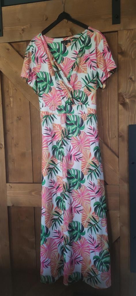 Zomerse jurk - smashed lemon maat 42, Ophalen, Maat 42/44 (L)