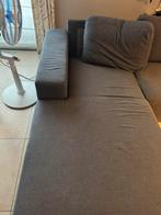 Grote grijze zetel, Ophalen, Gebruikt, 180 cm, Grijs