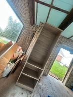 Twee stuks - Praktische Hoge Kast met Houtlook, Ophalen, Minder dan 50 cm, Gebruikt, 150 tot 200 cm