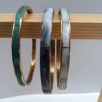 Set van 3 armbanden: koper en parelmoer., Ophalen of Verzenden, Zo goed als nieuw