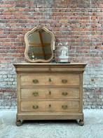 Antieke eiken ladekast / commode, Antiek en Kunst, Ophalen