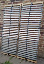 Superbe paire de sommiers à lattes 140cm/200cm neufs, Maison & Meubles, Enlèvement