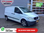Mercedes-Benz Vito 109 CDI EXPORT NL Auto/ Airco/ 16”LMV/ PD, Auto's, Wit, Mercedes-Benz, Bedrijf, Parkeersensor