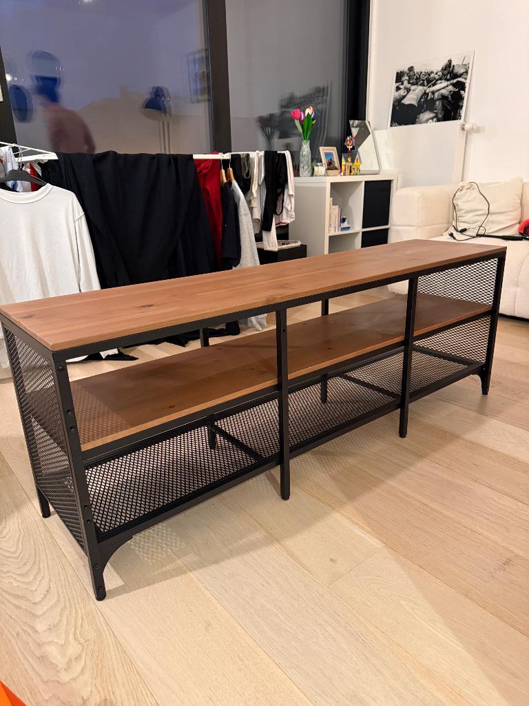 Meuble télé, Maison & Meubles, 200 cm ou plus, Enlèvement, Utilisé, 100 à 150 cm