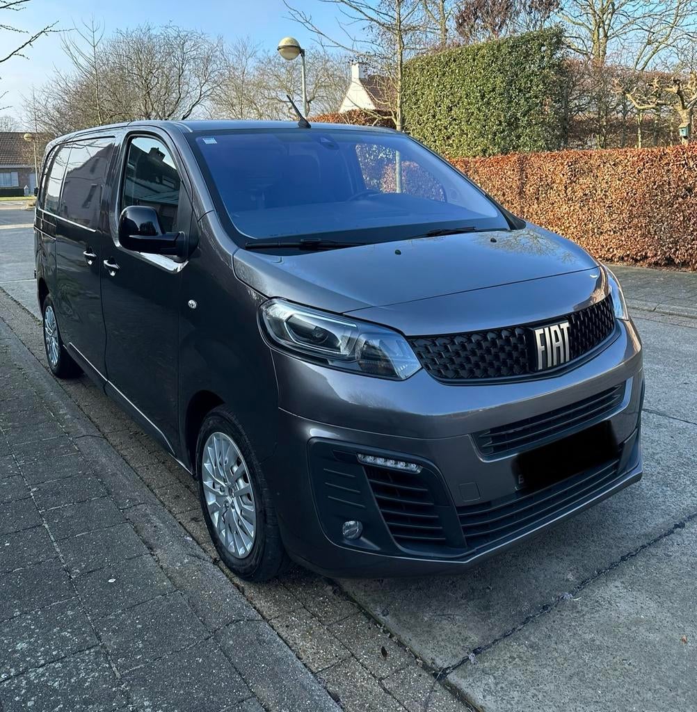 Fiat Scudo 2.0 diesel, 2022, 80 000 km, Autos, Camionnettes & Utilitaires, Argent ou Gris, Achat, 3 places, Boîte manuelle