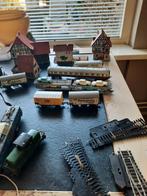 Locomotieven Wagons Wissels 40+Spoordelen Transformator+meer, Ophalen of Verzenden, Gebruikt, Treinset, Lima