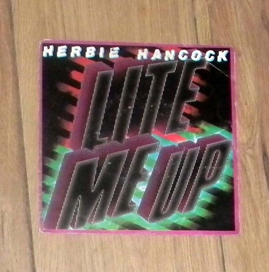 45 tours - Herbie Hancock Lite Me Up - collection, CD & DVD, Vinyles | Autres Vinyles, Enlèvement ou Envoi