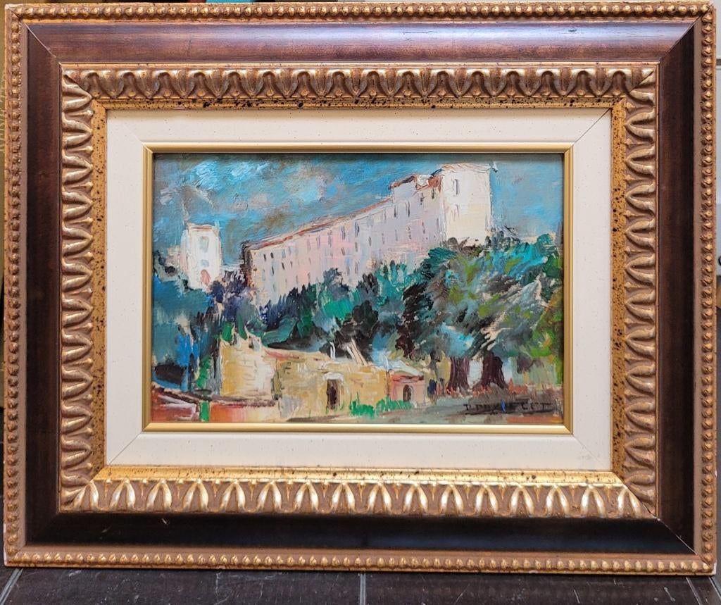 Paul DAXHELET, Zuiders stadsgezicht, Antiek en Kunst, Ophalen of Verzenden