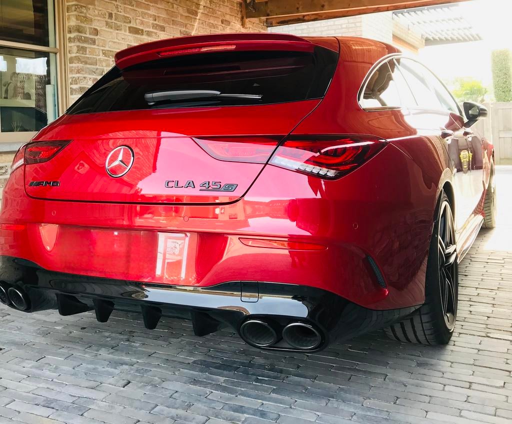 Mercedes AMG Cla 45S, Autos, Mercedes-Benz, Rouge, CLA, Achat, Alcantara