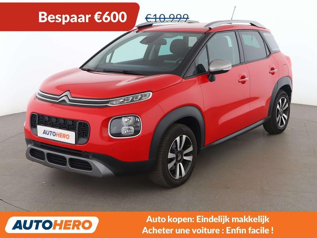 Citroën C3 Aircross 1.2 PureTech Shine (bj 2017, automaat), Auto's, Citroën, Stof, Gebruikt, 1199 cc, 5 zetels