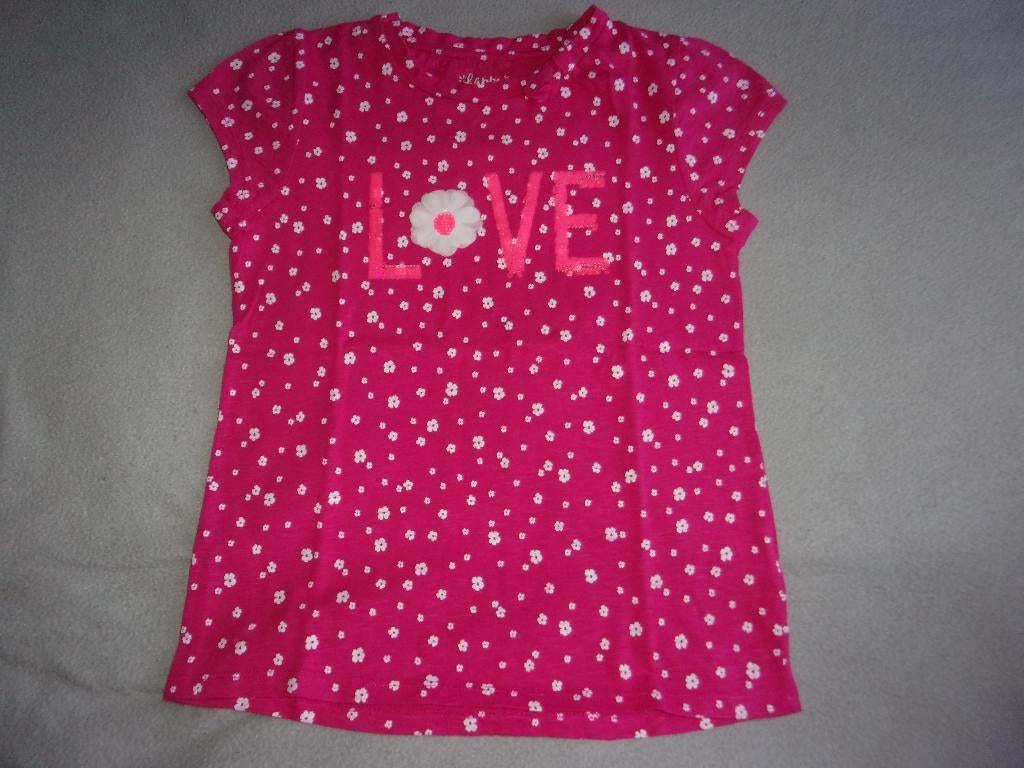 Mooi meisjes t - shirt . Maat 140, Kinderen en Baby's, Kinderkleding | Maat 140, C&A, Meisje, Ophalen of Verzenden, Zo goed als nieuw