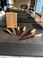 BALLARINI Tevere blok van 6 messen — in perfecte staat., Huis en Inrichting, Keuken | Keukenbenodigdheden, Ophalen, Zo goed als nieuw