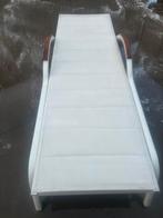 Strandstoel/ ligbed, Tuin en Terras, Ligbedden, Ophalen of Verzenden, Nieuw, Aluminium