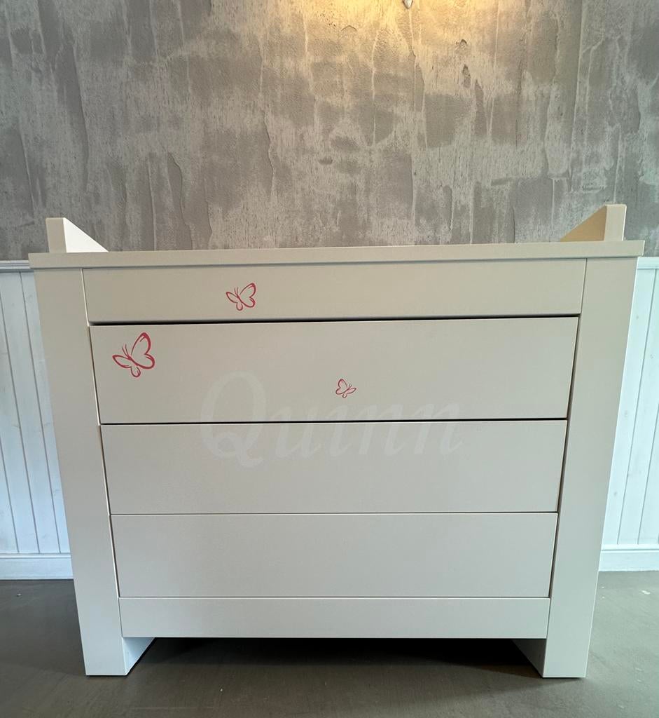 Alaska wit mat Commode/verzorgingstafel, Kinderen en Baby's, Kinderkamer | Commodes en Kasten, Ophalen, Gebruikt, 50 tot 70 cm