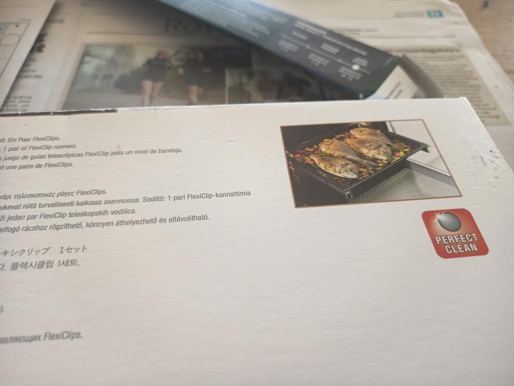 FOURS MIELE Flexiclips, Enlèvement