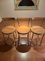 Drie zeer mooie Barkrukken te koop., Huis en Inrichting, Barkrukken, Ophalen, Met voetsteun, Nieuw, 90 cm of meer