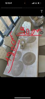 Salle à manger avec 6 chaises, Enlèvement, Utilisé, Salle a mangé (effet marbré)  avec 6 chaises, 6 à 8 chaises