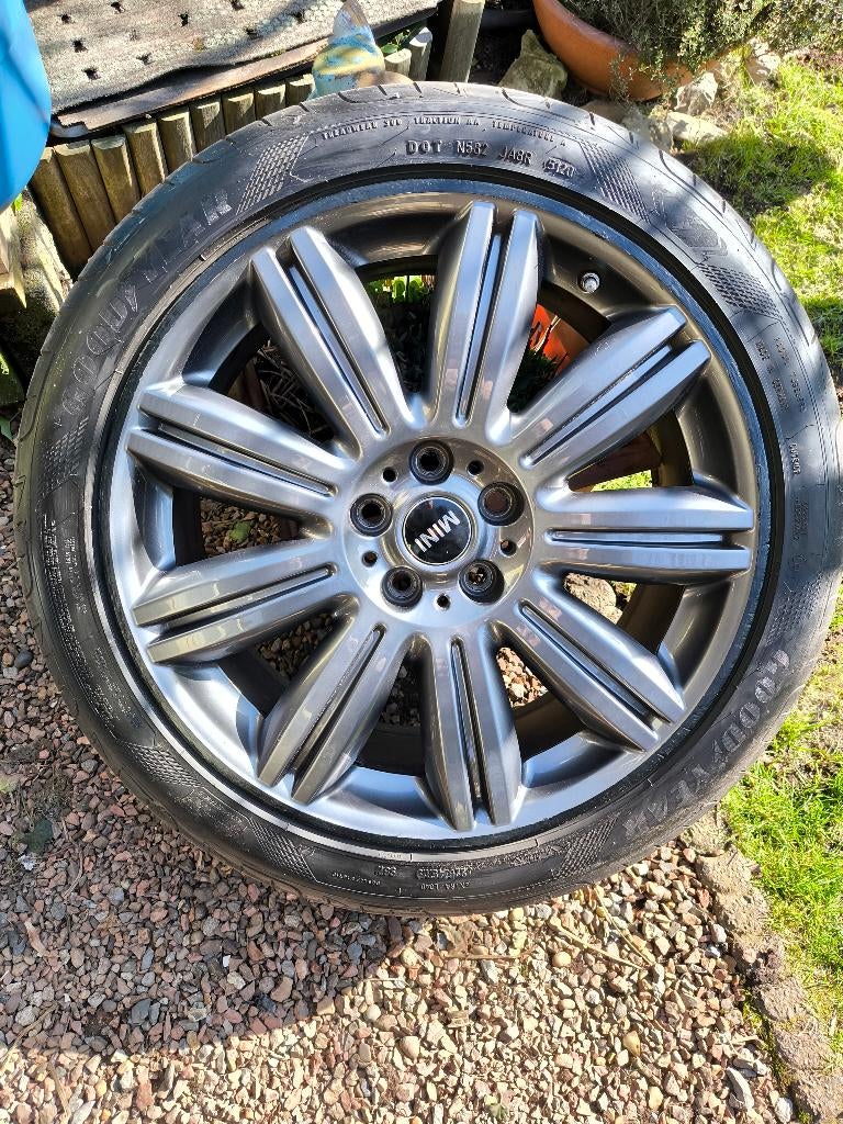 À vendre : roues Mini Countryman F60 de 19 pouces, Pneus et Jantes, Véhicule de tourisme, Pneus été, Utilisé