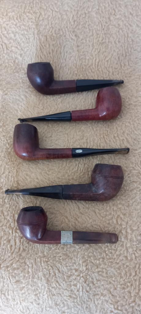 Set van 5 pijpen, Verzamelen, Ophalen of Verzenden, Gebruikt, Overige typen