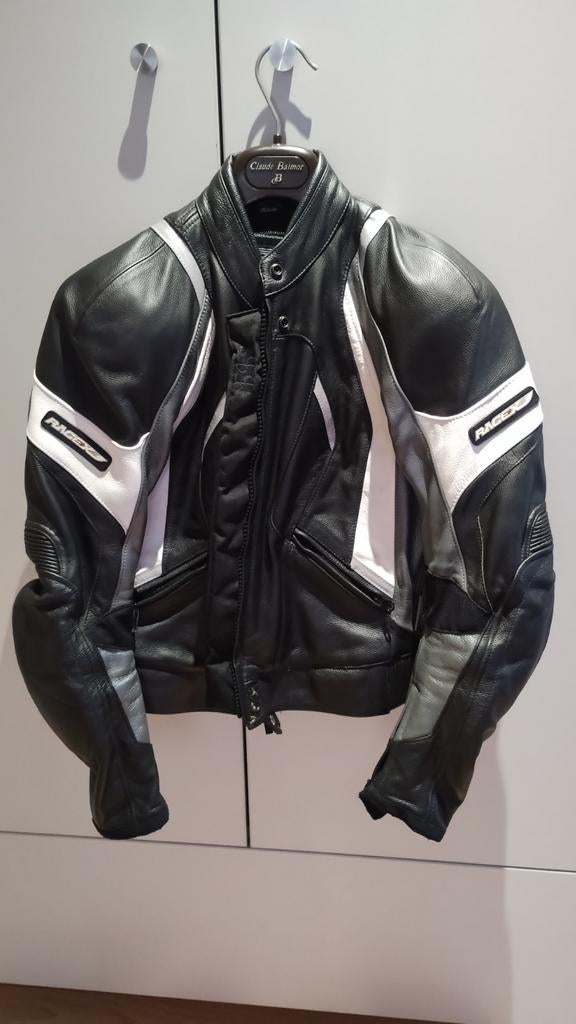 Lederen motorvest dames IXS, Ophalen